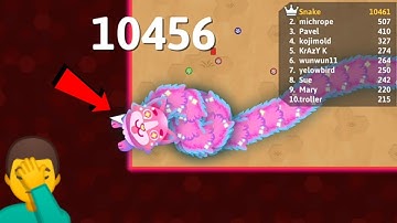 I Feed Cute Bot In Snake.Io! Epic Snake. Io Gameplay