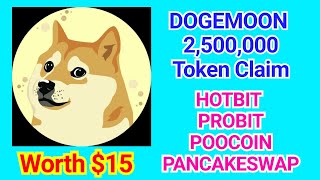 Download lagu DOGEMOON FINANCE 2,500,000 Token $15 1Ref 100% Claim HOTBIT , PROBIT , POOCOIN , PA.SWAP LISTING