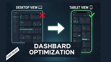 How to Convert Desktop Dashboards to Tablet View : Responsive Dashboard Design Tutorial