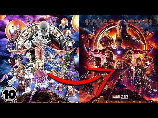 Dragon Ball Super ao estilo de Avengers: Infinity War