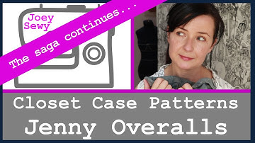 Closet Case Patterns Jenny Overalls | Fabric dye disaster | Can I save it?