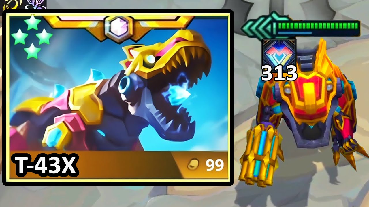 T Rex Wingstack T -- Rex 4-Star⭐⭐⭐⭐ 300 Stack is a BEAST! - YouTube