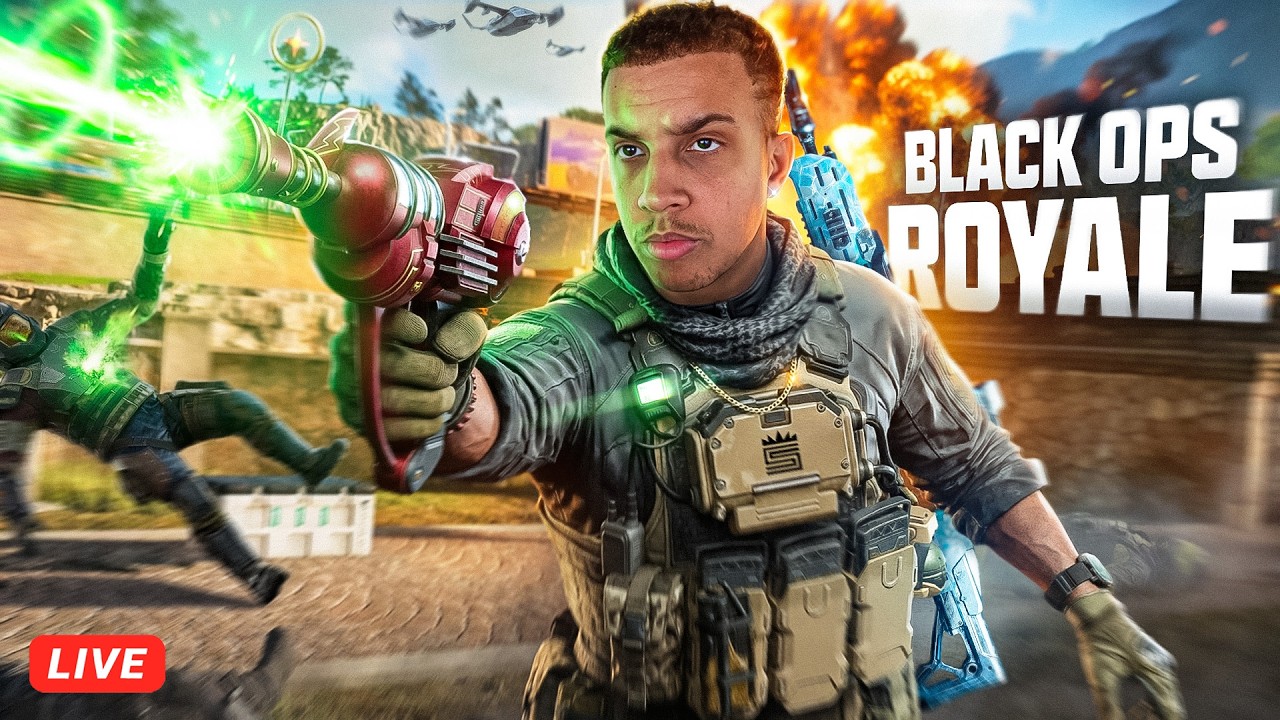 🔴 LIVE  - UNLOCKING 25 BLACKOUT WINSTREAK CAMO! (12/25) ☢️ BLACK OPS ROYALE