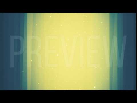 Shining Square Particles on Vertical Blue and Yellow Lines (Animated Background)