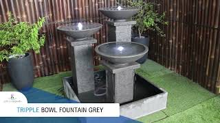 Triple Bowl Fountain