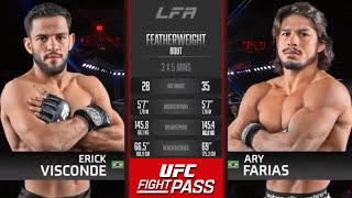 LFA 199: Erick Visconde vs Ary Farias | January 10, 2025