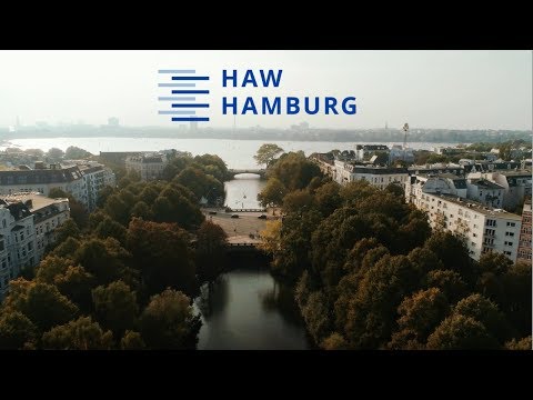 Die vier Standorte der HAW Hamburg von oben