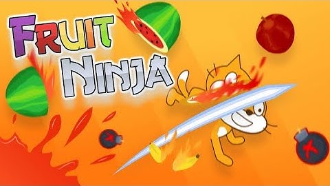 I Made Fruit Ninja, but in Just 20 min #scratch #coding #gamedev  #imadefruitninjainfirstperson