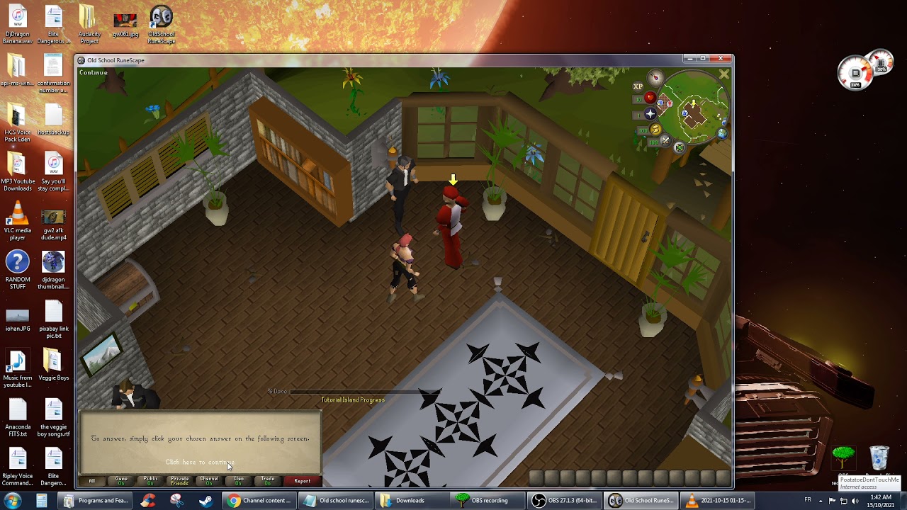 Playing Old School RuneScape For The First Time