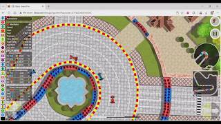 02 Crossroads Junction - First Race - Retro Grand Prix, the Free Web Browser Game screenshot 4
