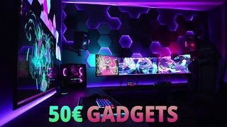 DIE BESTEN 50€ GAMING GADGETS/SETUP GADGETS | vectix