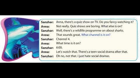 Sanzhar and Anna (Dialogue) Excel 7 Module 6