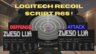 Y11S2 Logitech Anti-Recoil Script | Season 2 Update 🎯 | Rainbow Six Siege X