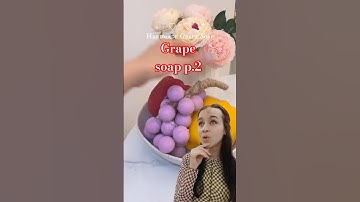Why?😳😩I am making grape soap🪻#asmr #tutorial #grape #soap #diy #handmade #lifehacks #diybigboom