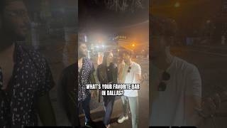 @hgsplyco IS THE GO TO BAR IN DALLAS! 🔥#dallas #streetinterview #bar