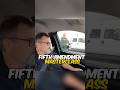 Watch how this man uses silence to shut down border agents like a true professional.