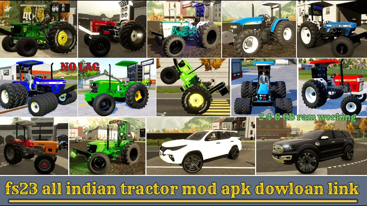 Download link fs23 indian tractor mod || indian tractor 🚜 || 