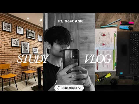Productive 🧋Study vlog 💻: l food, Diwali 🪔 gift unboxing🎁 l *KOTA* student life (ft. N. Asp.🩺)