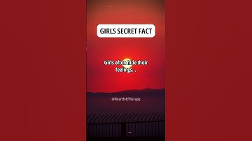 The reason why girls hide their feelings #shorts #psychologyfacts