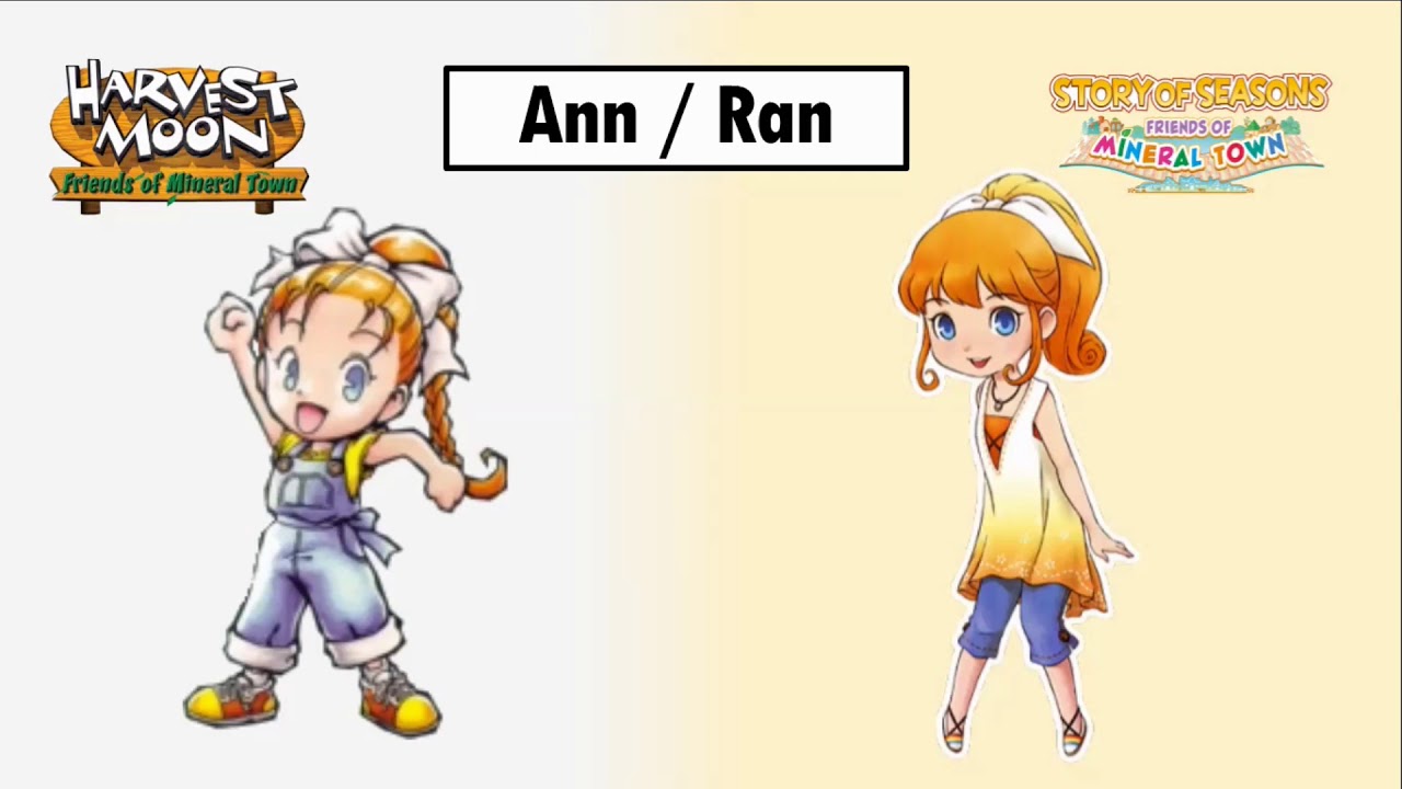 Story of Seasons: Ann (Harvest Moon Remake Review) - YouTube.