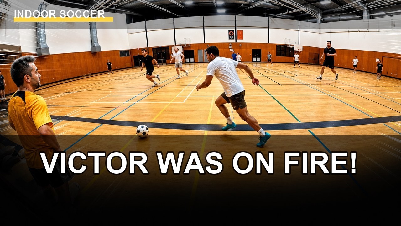 Victor was on FIRE!