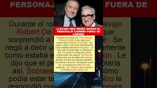 La Única Vez que Robert De Niro se Negó a Decir una Línea en Toro Salvaje