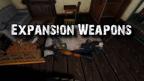 Every Weapon In The DayZ Expansion Mod!!!