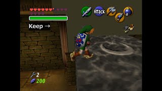 OoT: GTG Silver Block Skip ( Hammer & Bomb & Bombchu )