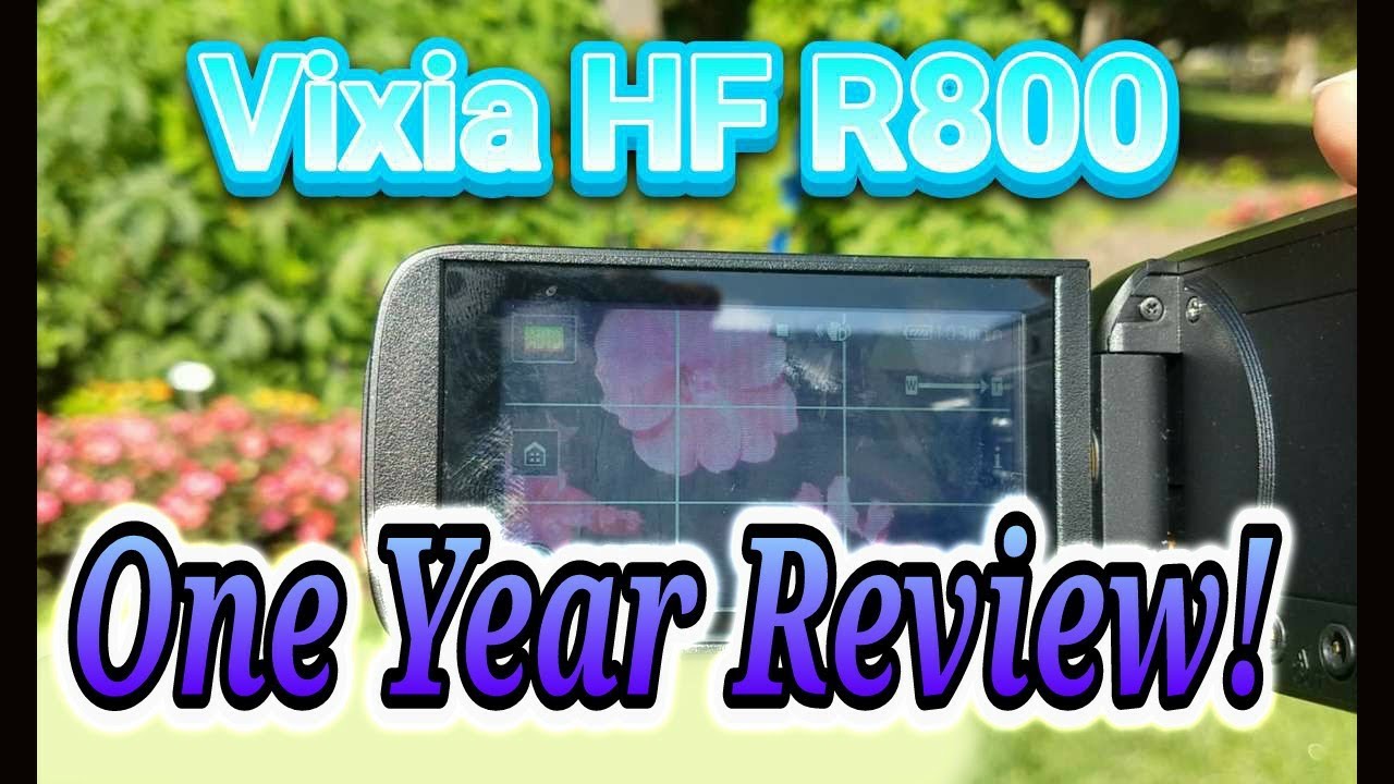 canon vixia hf r800 camcorder review