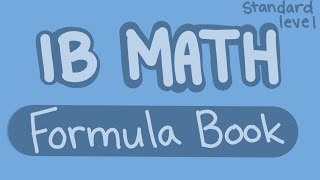 IB Formula Book Review | IB Math SL