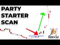 HOW TO FIND STOCKS BEFORE THE "PARTY STARTS" USING FINVIZ | Party Starter Scan