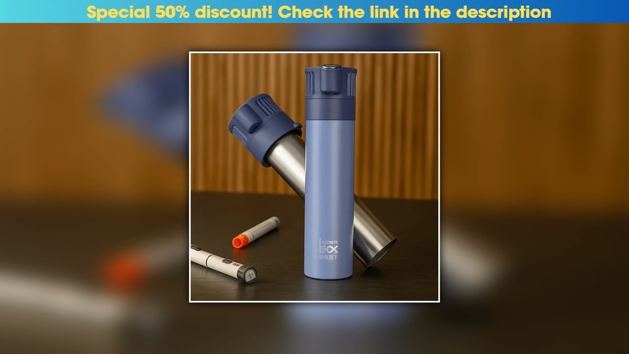 Discount Carry-on Insulin Cooler Box USB Charging LCD Digital Display Refrigerator Cup Automatic Te