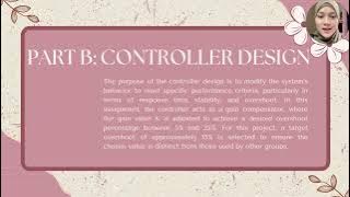 ASSIGNMENT PROJECT CONTROL PRINCIPLES (BERE 2364)