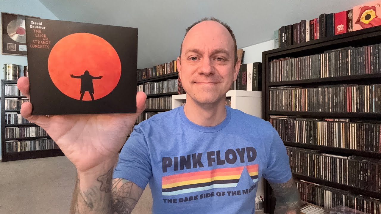 Дэвид Гилмор — The Luck And Strange Concerts — Обзор нового альбома и распаковка