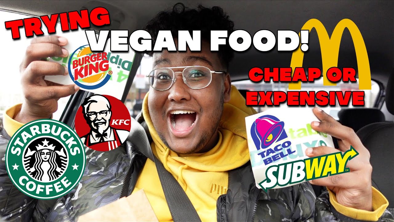I ONLY ATE VEGAN FAST FOOD FOR 24 HOURS!!