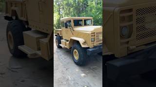 3D printed Custom 5 ton truck, STL via profile links. #3dprinting #rc