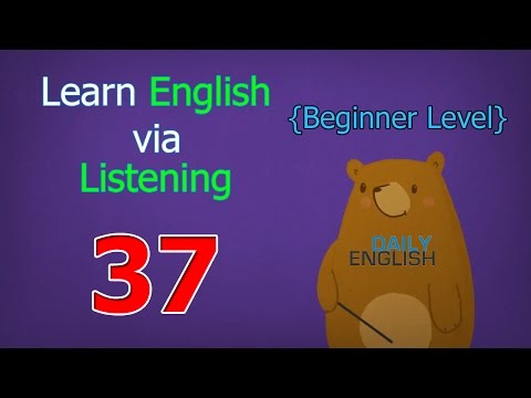 Learn English via Listening Beginner Level | Lesson 37 | Diseases
