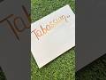 How to write 'Tabassum' Name in Beautiful Calligraphy Style 🎨 | Name Art Shorts#shorts