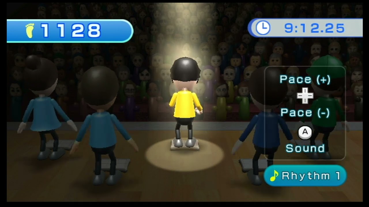 My Wii Fit Journey - Day 187, Free Step With Weights