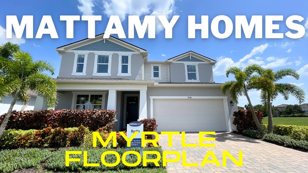 Myrtle Floorplan | Mattamy Homes | Lutz, Florida