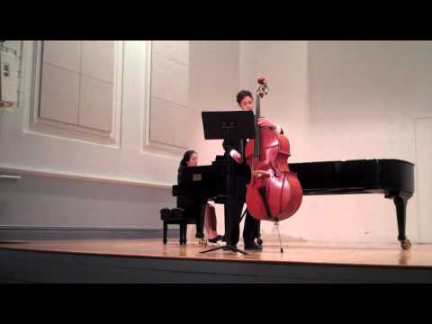 Daryl Johns bass recital April 2010 NYC Capuzzi Co...