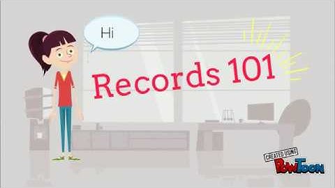 Records Management 101