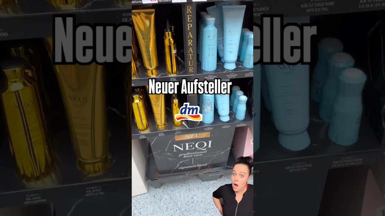 NEQI hat’n neuen Aufsteller bei dm !