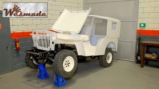 Granddaddys Beach Jeep (3) - Hood, fenders and Body Details