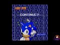 Sonic Jam 6 Sega Genesis Mega Drive Game Over Continue 