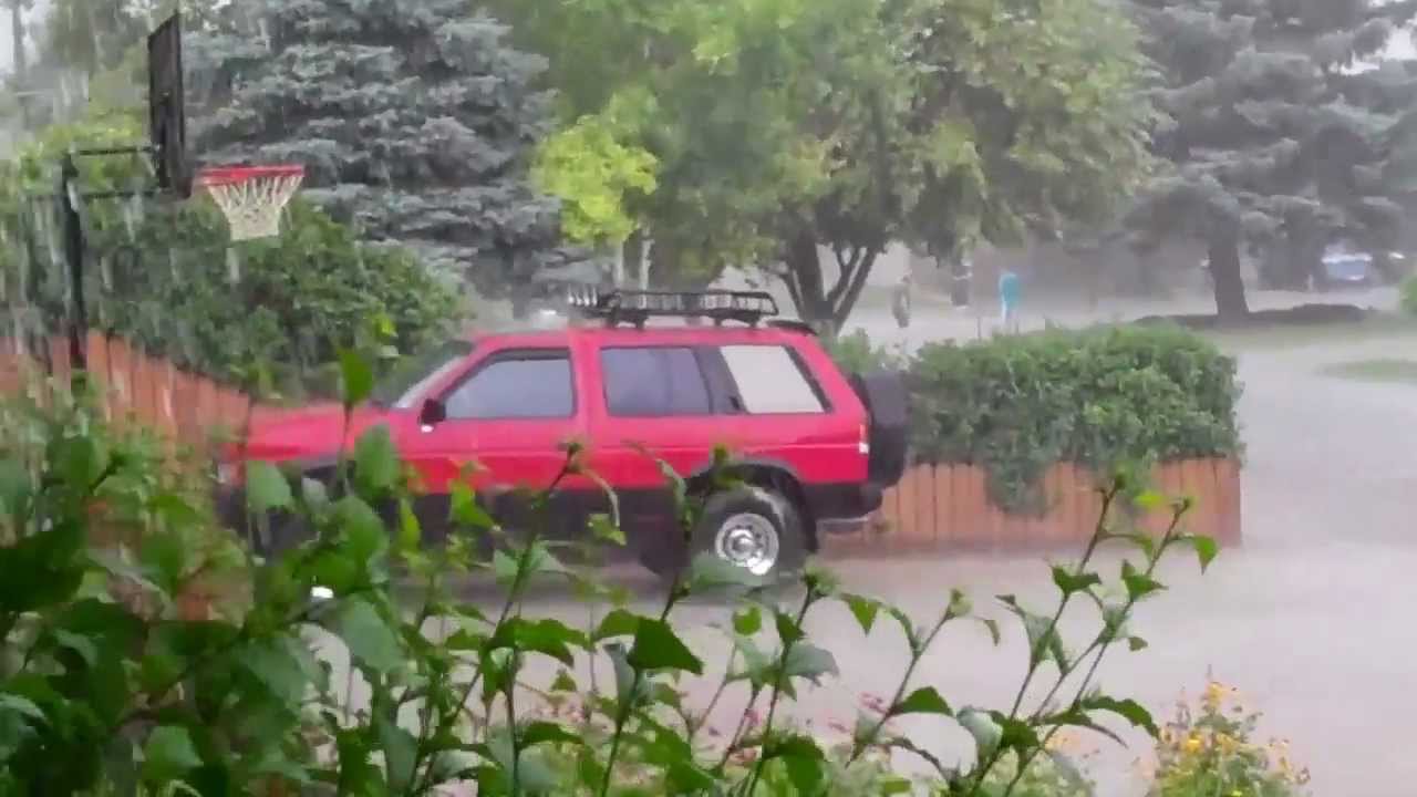 Summer Hail Storm - YouTube