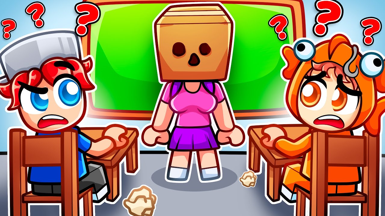 Girl Doesn’t Show Her FACE in School in Roblox Snapchat!