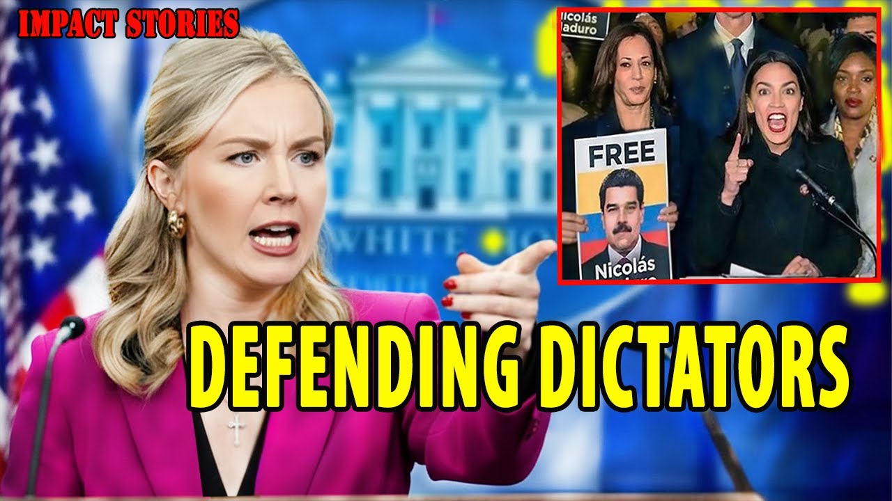 Democrats Defend Dictators — Karoline Leavitt Confronts Maduro Supporters in a National Showdown