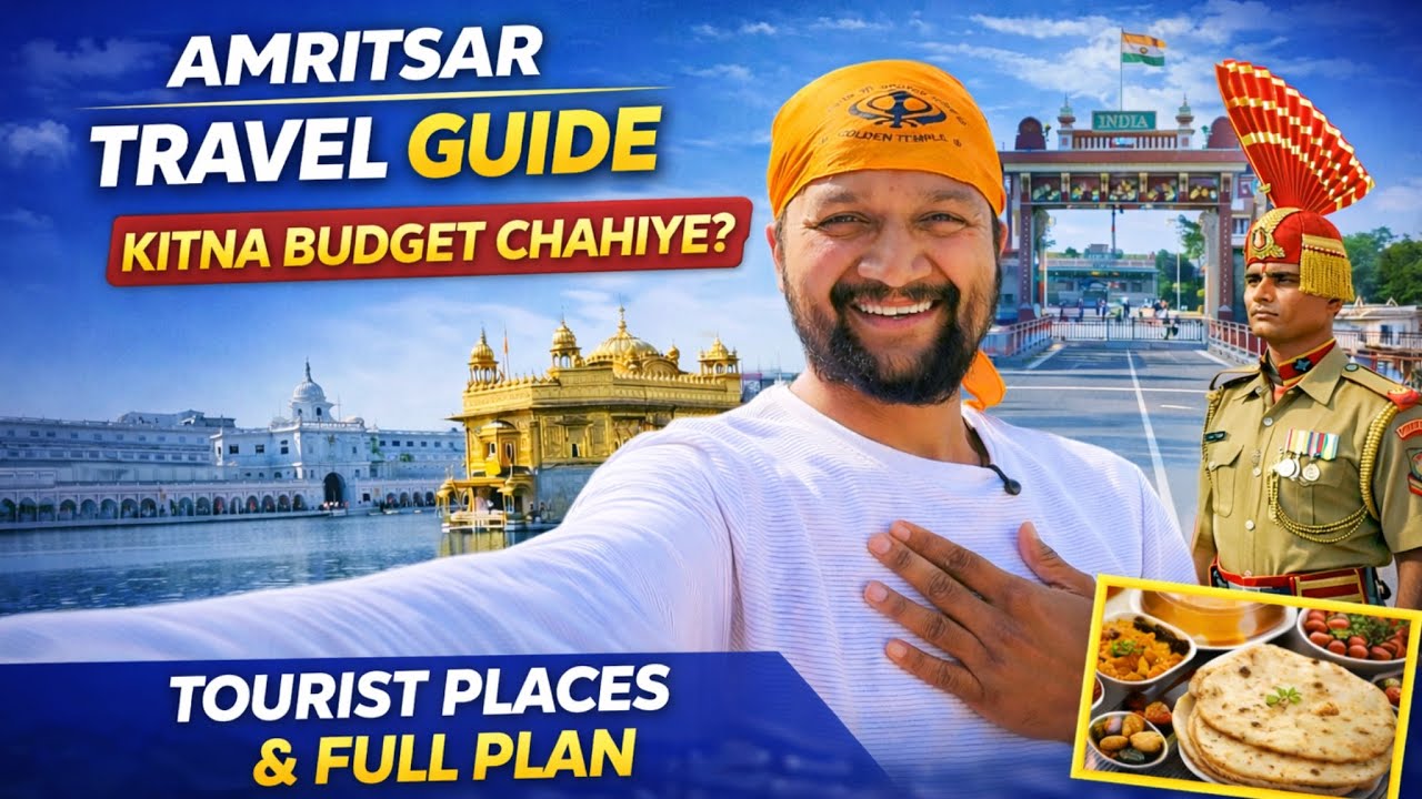 Amritsar Complete Travel Guide 🇮🇳 | Kitna Budget Lagega? Itinerary, Tips & Must Visit Places