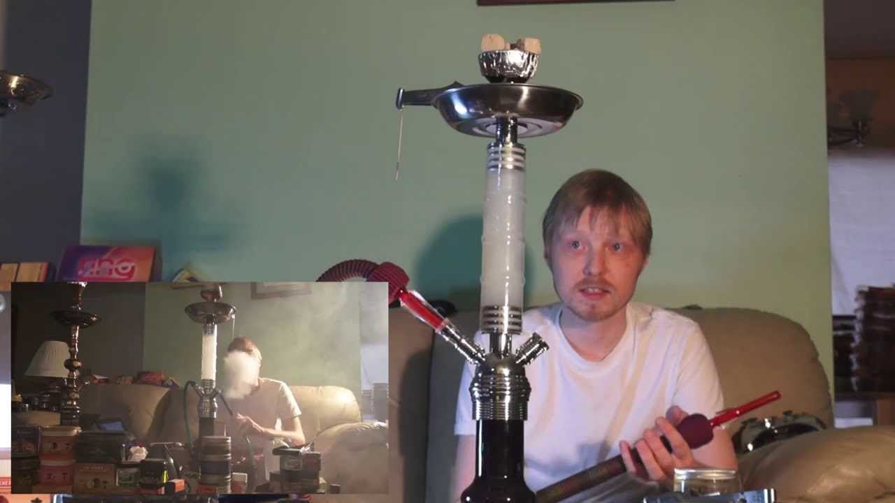 Zahrah Glass Stem Hookah Review YouTube